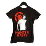 PacSun Hunter Hayes T Shirt Womens Black Extra Small Graphic Tee Photo 0