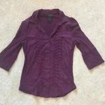 Calvin Klein ⭐️  jeans lightweight purple button up Photo 0