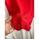 BCBGMAXAZRIA Casli Halter Romper in Coral with Pockets Small Photo 7