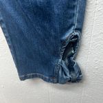 Modcloth Dark Wash Ankle Length High Rise Stretch Jeans Womens Sz XL Bow Accent Photo 4