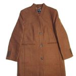J.Crew NWT  Palais Topcoat in Ground Coffee Italian Melton Wool Blend Coat 0 Photo 2