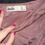 Elodie NWOT Mauve Pink Glittery Skirt Sz. M Photo 3