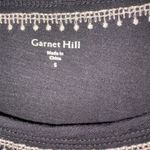 Garnet Hill Monroe Organic-Linen Jersey Knit 3/4 Sleeve Size Small Top Photo 2