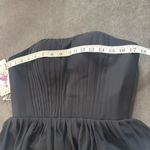 Women’s Black Strapless Short Chiffon Homecoming Party Dress Size M (8) NEW Photo 11