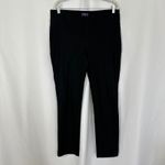 NYDJ Pants Ponte Knit Black Skinny Ankle Lift Tuck Technology Womens 12 Photo 1