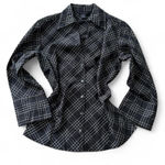 The Limited Vintage  Stretch Button Up Top Photo 0