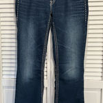 Silver Jeans Aiko Mid Bootcut Medium Wash Low Rise Stitching Size 30x33 Logo Photo 0