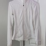 Lululemon White Full Zip Jacket Photo 0