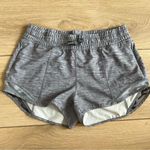 Zyia  Gray Camo Mesh Hidden Zipper Shorts Size Small Photo 4