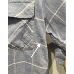 Ivanka Trump Blue White Plaid 3/4 Sleeve Blouse Photo 5