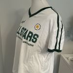 😍 Cutest Mayfair White and Green All Stars Jersey V Neck T Shirt Photo 4