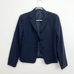 Lafayette 148 Navy Wool Blazer Photo 2