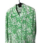 Vintage Escada Neiman Marcus‎ Silk Green Floral Print Blouse Size 36/M Size M Photo 1