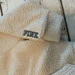 PINK - Victoria's Secret VICTORIA'S SECRET PINK Sherpa Hoodie Full Zip Sz XS UVA University Of Virginia Photo 1