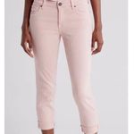 Kut From The Kloth  Pink Amu Crop Straight Leg Jeans Photo 8