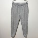 Aritzia  TNA Boyfriend Cozy Fleece Jogger Sweatpants Size Large Gray Photo 1