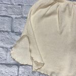 Adonna women M short sleeve & shorts waffle print pajama set cream color Photo 8