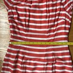 Boden USA Boden Striped Cap Sleeve Fit and Flare Dress Size 4 Blue Pink White Photo 3