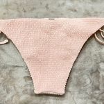 Hollister Light Pink Tie Bikini Bottoms Photo 2
