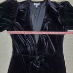Gianni Bini Midnight Glamour Leighton Wrap Velvet Dress. Size: S Photo 2