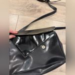 Salvatore Ferragamo Vintage  Black Leather Shoulder for Saks Fifth Avenue Photo 5