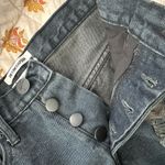 One Teaspoon  Women's Fox Black High Waist Bonita Distressed Shorts size 26 Photo 4