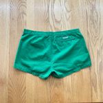 Abercrombie & Fitch Womens Green Mini Chino Shorts Size 10 Preppy Classic Photo 1
