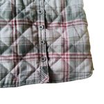 Horny Toad  Quilted Plaid button front skirt size 8 Photo 1