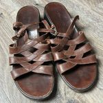 Etienne Aigner “Grant” Leather Sandals Size 9 Medium Photo 0