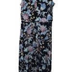 Vince Camuto Maxi Dress Womens 1X Sleeveless Floral V-Neck Pullover Used Photo 0