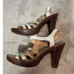 Born Women's Strappy Platform Sandal Heels Multicolor Size 9 Brown Photo 3