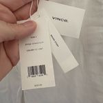 Vince Tie-waist wide-leg cropped cotton-twill trousers Size 0 NWT Photo 5