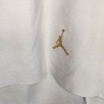 Jordan white sleeveles athletic top size M Photo 1