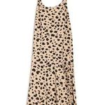 WAYF New  Cheetah Print Halter Maxi Dress Photo 0