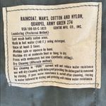 Women's or men’s army Green Trench Coat size 36R Photo 6