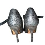 Max Studio  Elegant Black Snakeskin Pattern Heels Photo 4