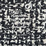 Gap  Fit Power Move High Rise Ankle Leggings White Black Workout Activewear XL Photo 1