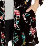 Johnny Was Uriah heavily embroidered velvet jacket NWT Photo 4