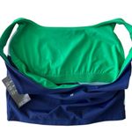 Ideology Activewear XS Color Block Tank Scoop Neck Built In Bra Blue Green NEW Photo 6