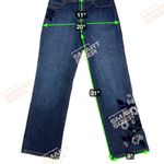 Talbots Vintage 1990s Floral Embroidered Straight Leg Stretch Jeans Size 12 Photo 3