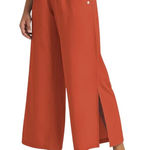 Willit Wide Leg Pants Womens S Red Orange Pull On Loose Beach Resort UPF 50+ Photo 0