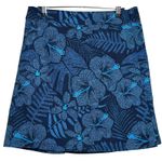 RipSkirt Hawaii Wrap Skirt Length 2 Maui Moonlight Small‎ Floral Beach Cover Up Blue Photo 0