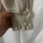 Luxe GG  Soft Cream Knit Sweater Photo 6