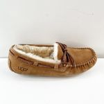 UGG  Dakota Moccasin Slipper Shearling Lined Chestnut Brown Suede 8 Photo 1