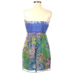 Tibi  Silk Strapless Cocktail Dress Photo 1