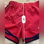 Nike Dri Fit Tempo Women’s Sz XS Red/Navy Star Print Running Shorts Red Photo 7