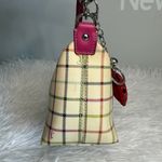 Coach y2k  Heritage Plaid Mini Purse Shoulder Bag Wristlet Photo 4