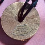 Estée Lauder VTG ESTEE LAUDER JADE CARVER'S SOLID PERFUME COMPACT BOX Necklace 1981 Photo 5