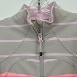 Lululemon  Forme Jacket Cuffins Pop Stripe Heathered Dune 4 Photo 9