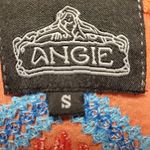 Angie Embroidered Tunic Top Boho Hippie Summer Beachy Vacation Festival Size S Photo 2